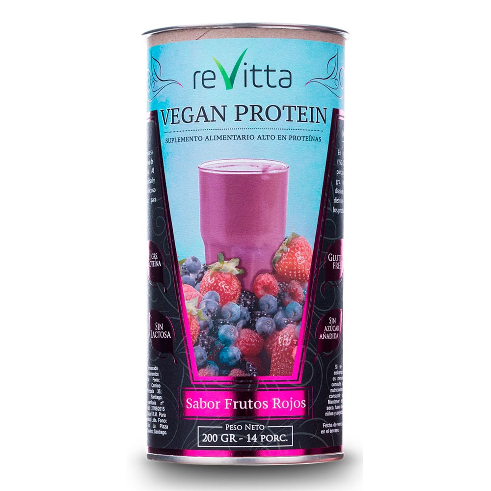 Batido Proteínas Veganas Protein FrutosdelBosque 200gr- Revitta