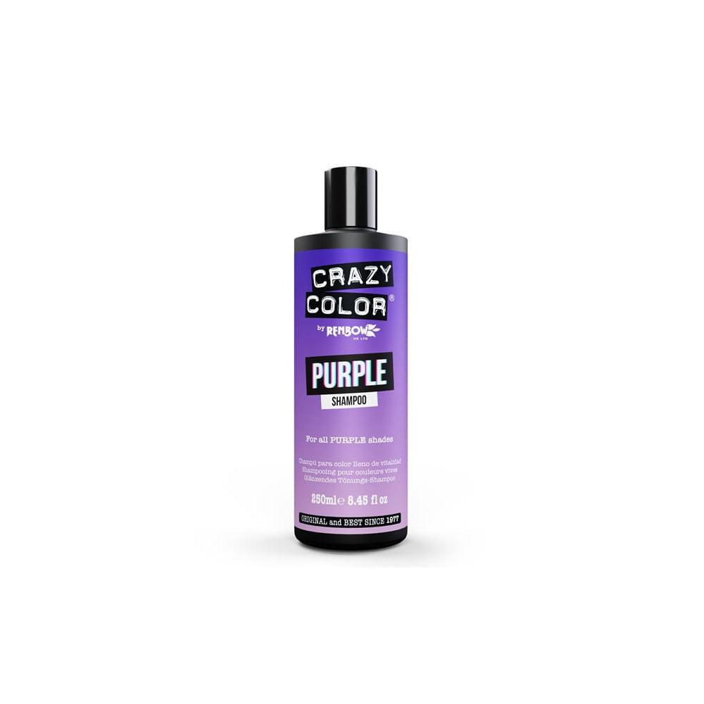 Shampoo pigmentación Purple 250ml - CrazyColor