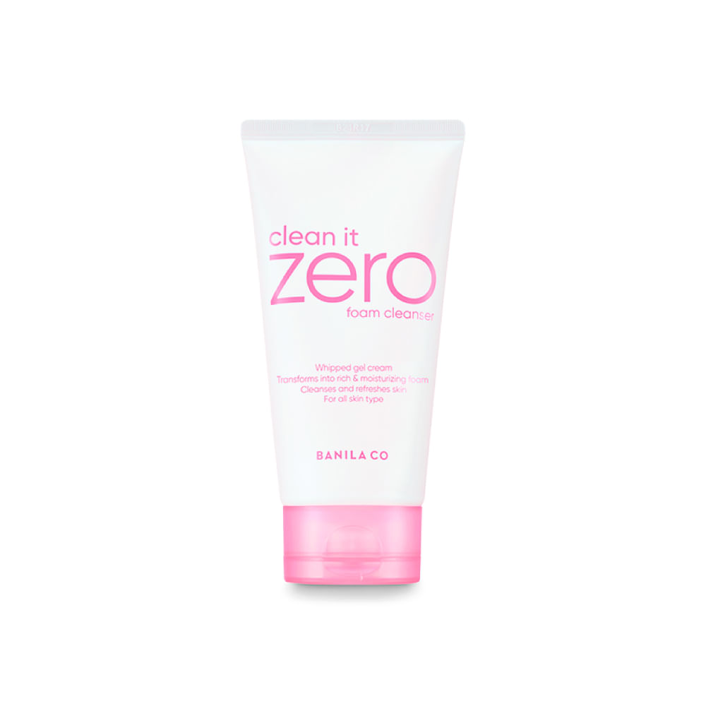 Limpiador facial Espuma  Clean It Zero Foam Cleanser - BanilaCo