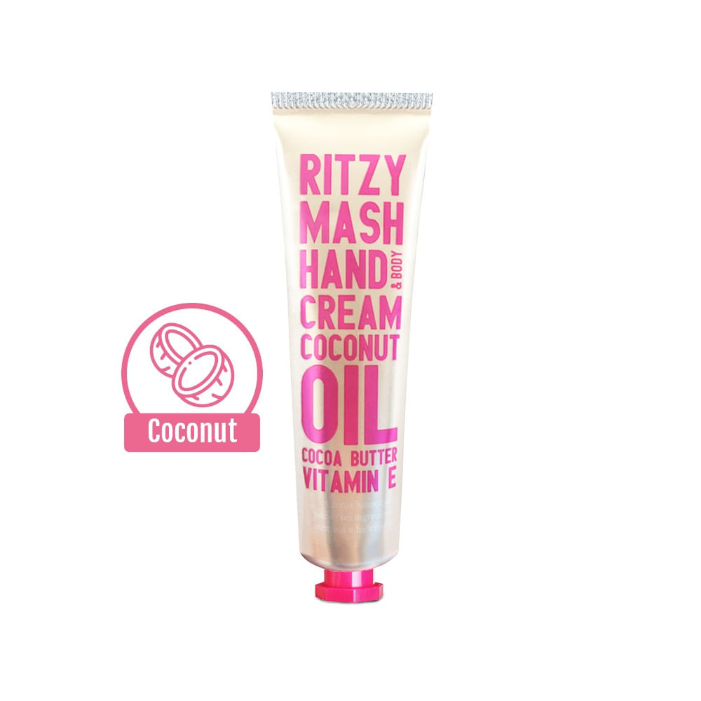 Crema de manos Coconut 30ml - RitzyMash