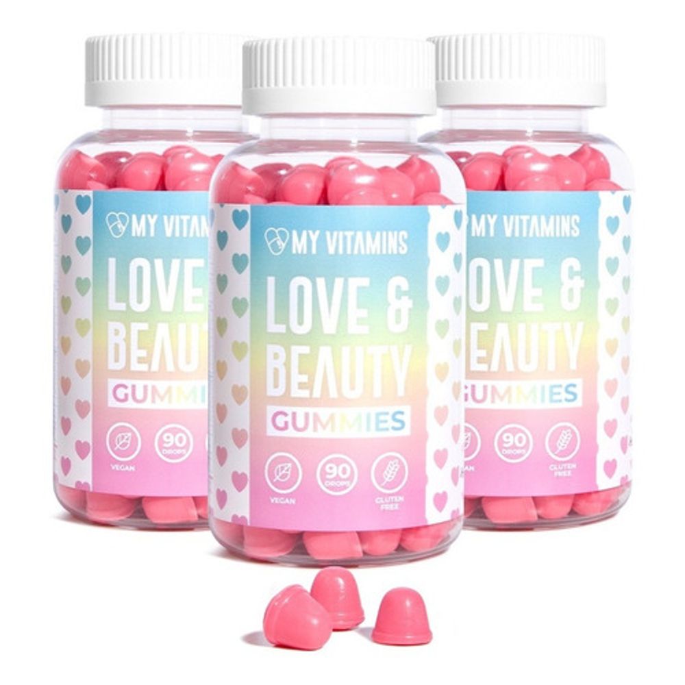 Vitaminas Love&Beauty Biotina 3meses - LoveMyVitamins