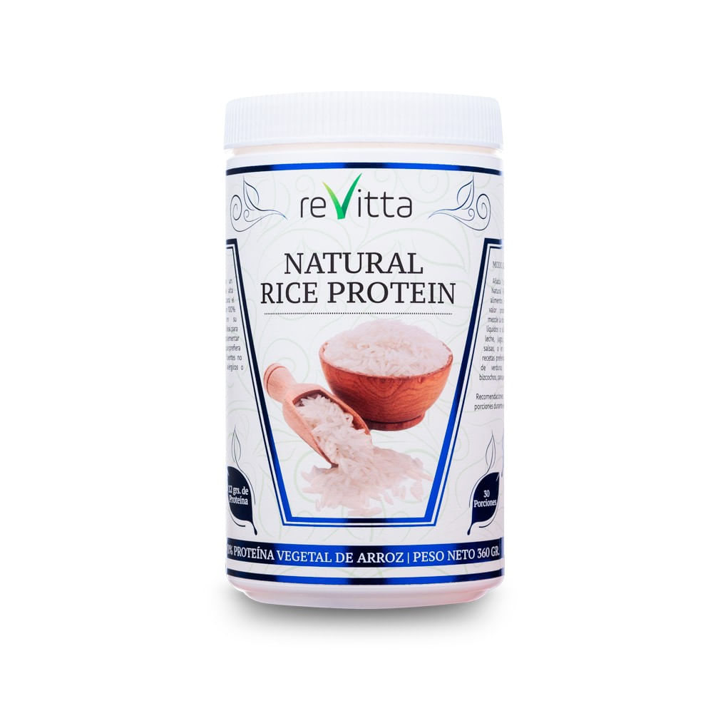 Proteínas veganas de Arroz Natural Rice Protein 390gr - Revitta
