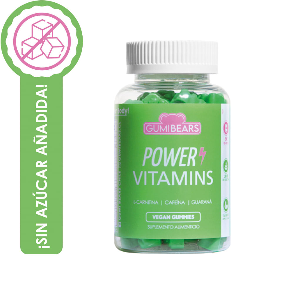 Vitaminas Power energizante 1Mes - GumiBears